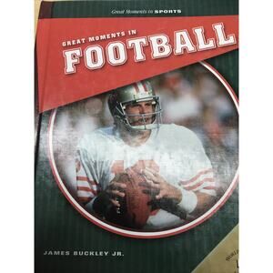Great Moments in Football Library Binding James, Jr.Buckley